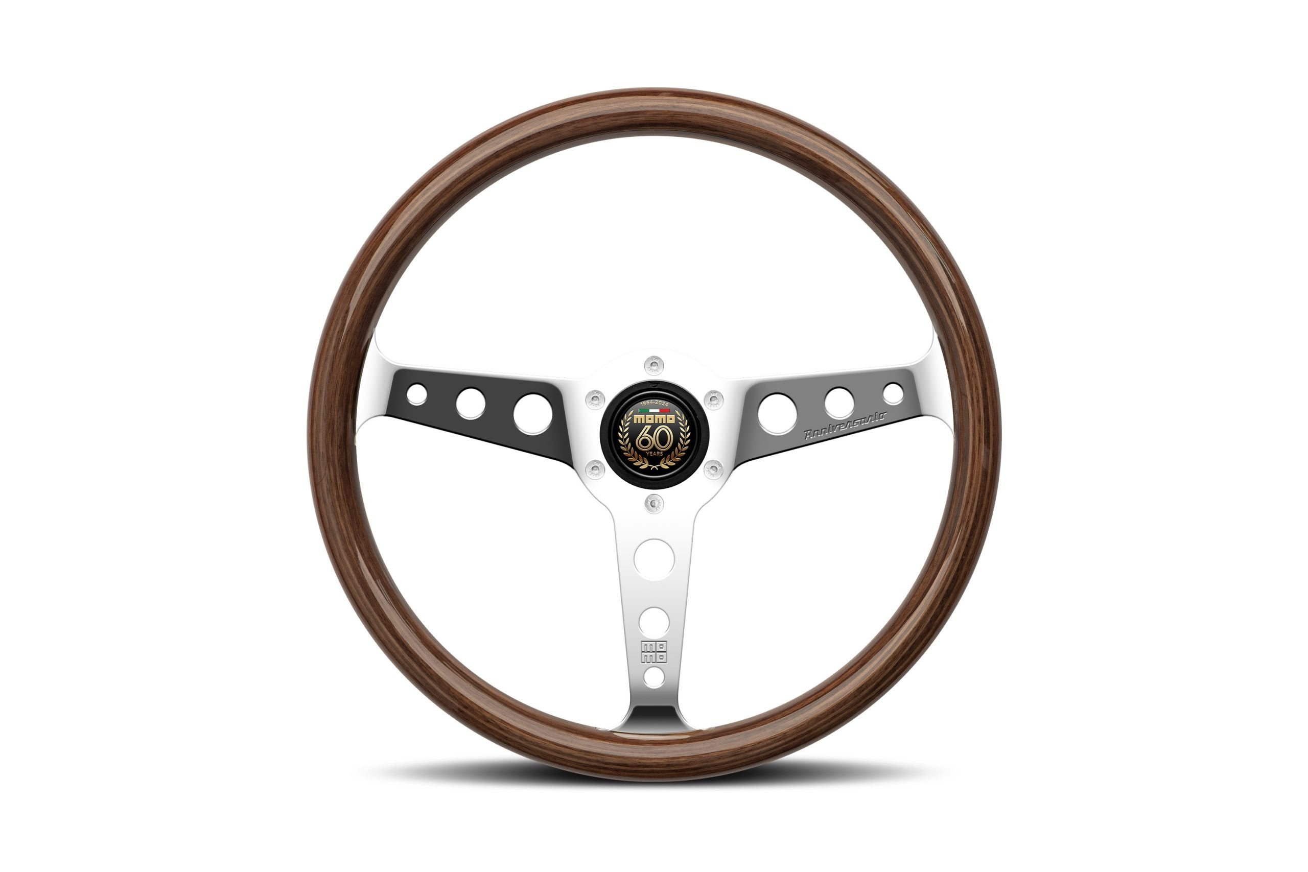 MOMO 60th Anniversario Heritage Indy Wood Limited Edition 350mm Steering Wheel