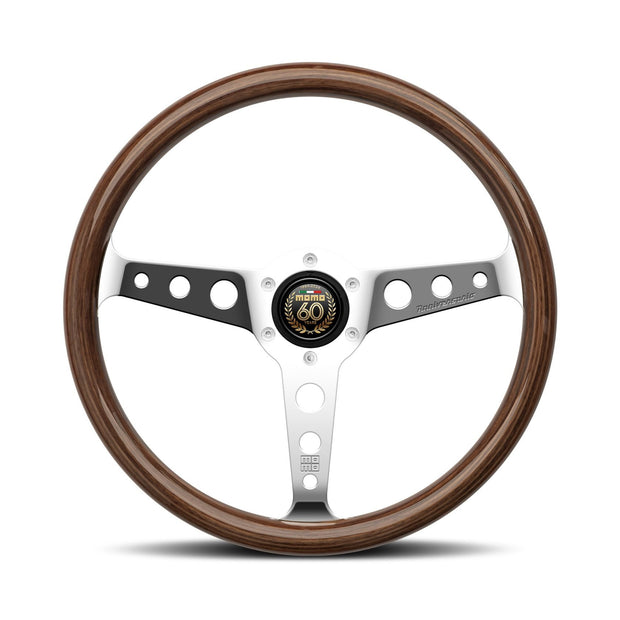 MOMO 60th Anniversario Heritage Indy Wood Limited Edition 350mm Steering Wheel