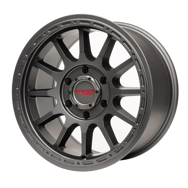 Sniper wheels BLAST Matt Gun Metallic