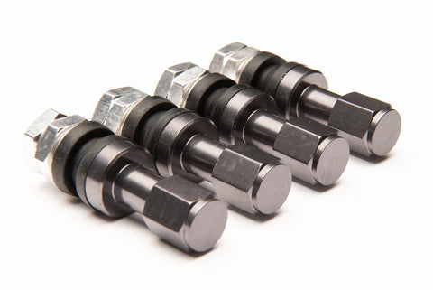 Sniper Wheels Aluminium Valve Stems/cap set of 4pcs GM
