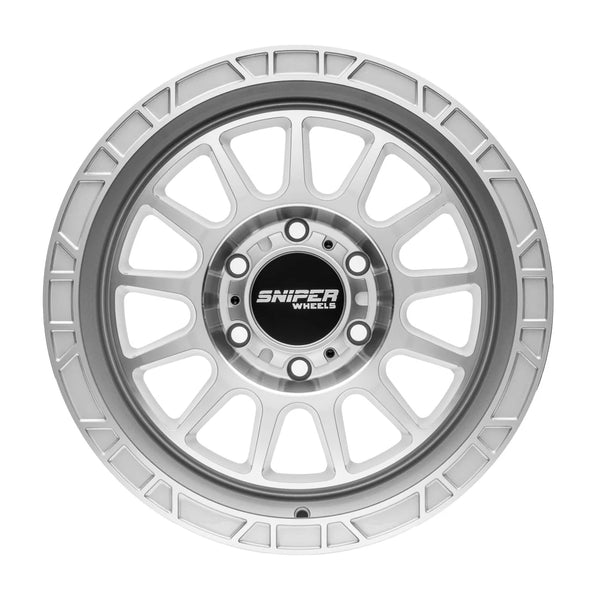 Sniper wheels BALLISTIC MKII Machine Silver