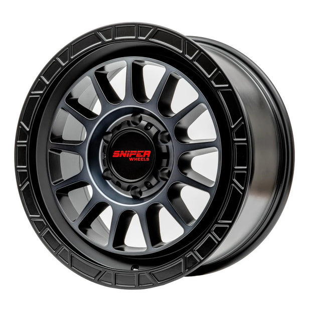 Sniper wheels BALLISTIC MKII Tint Graphite / Black Lip