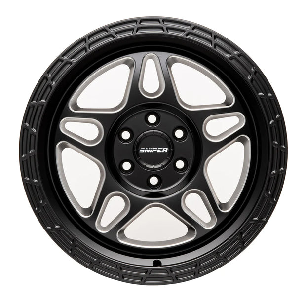 Sniper wheels Millrad Matt Black