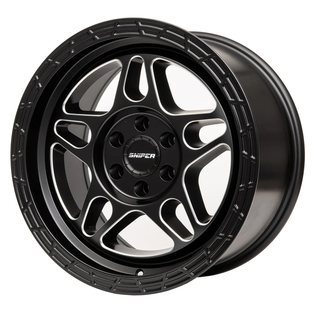Sniper wheels Millrad Matt Black