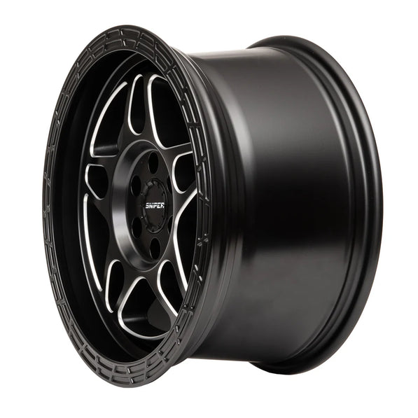 Sniper wheels Millrad Matt Black