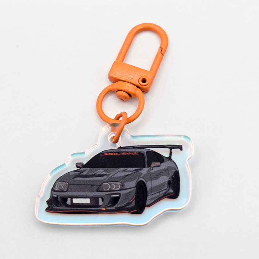 Custom Importz Mk4 Supra keyring
