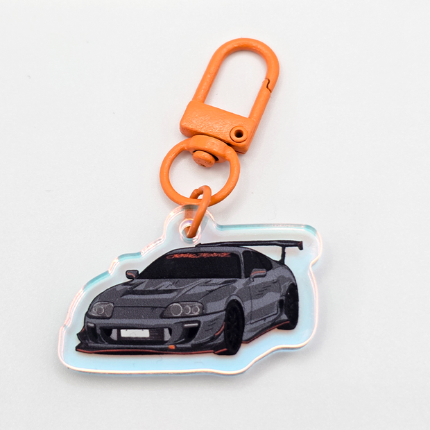 Custom Importz Mk4 Supra keyring