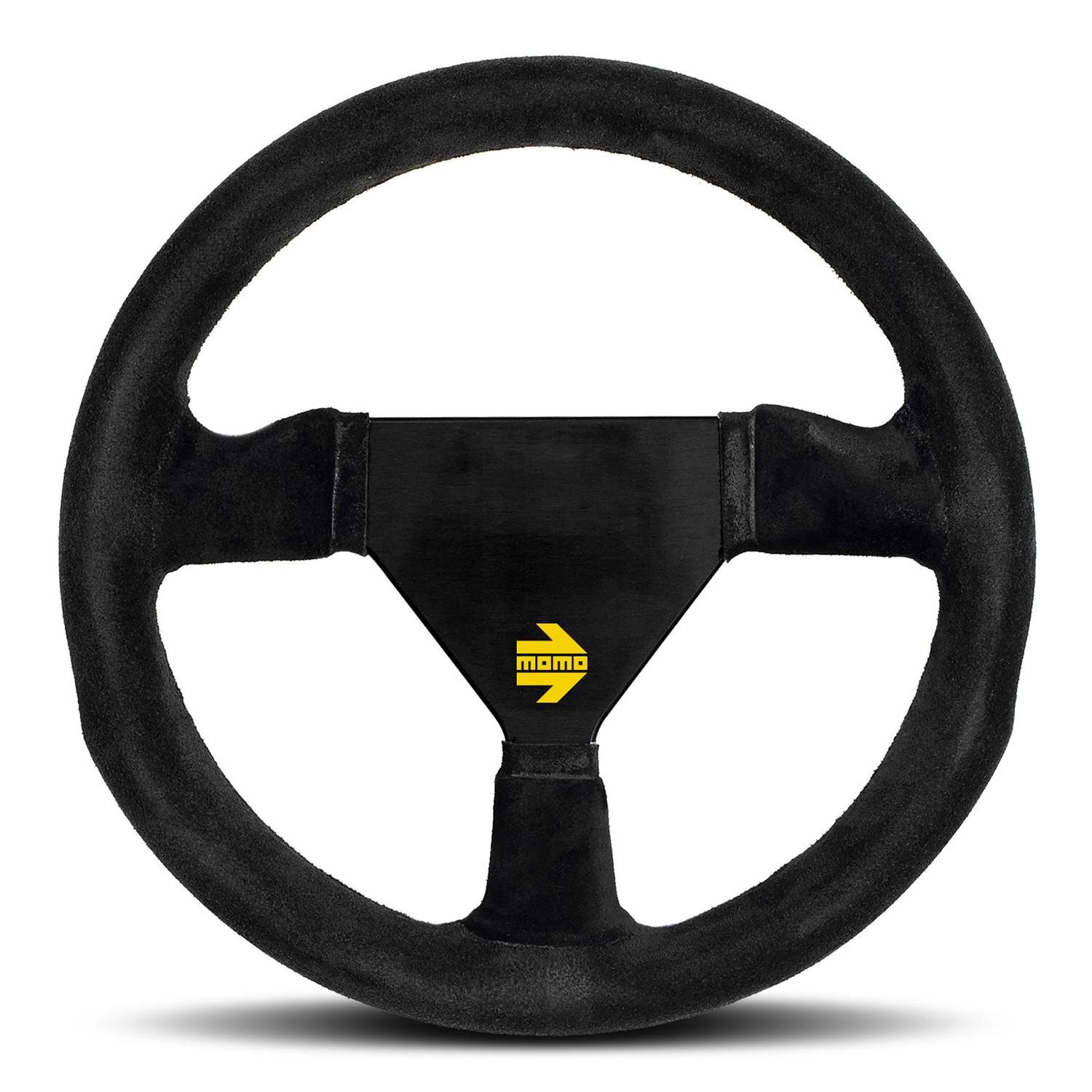 MOMO MOD 11 Black Suede Steering Wheel 280mm