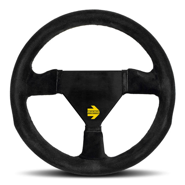 MOMO MOD 11 Black Suede Steering Wheel 280mm