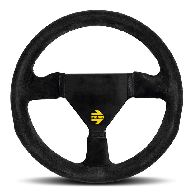 MOMO MOD 11 Black Suede Steering Wheel 280mm