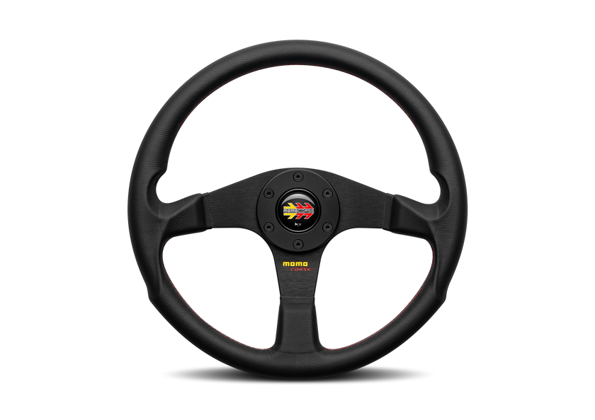 MOMO Corse 2.0 Black Leather 350mm Steering Wheel