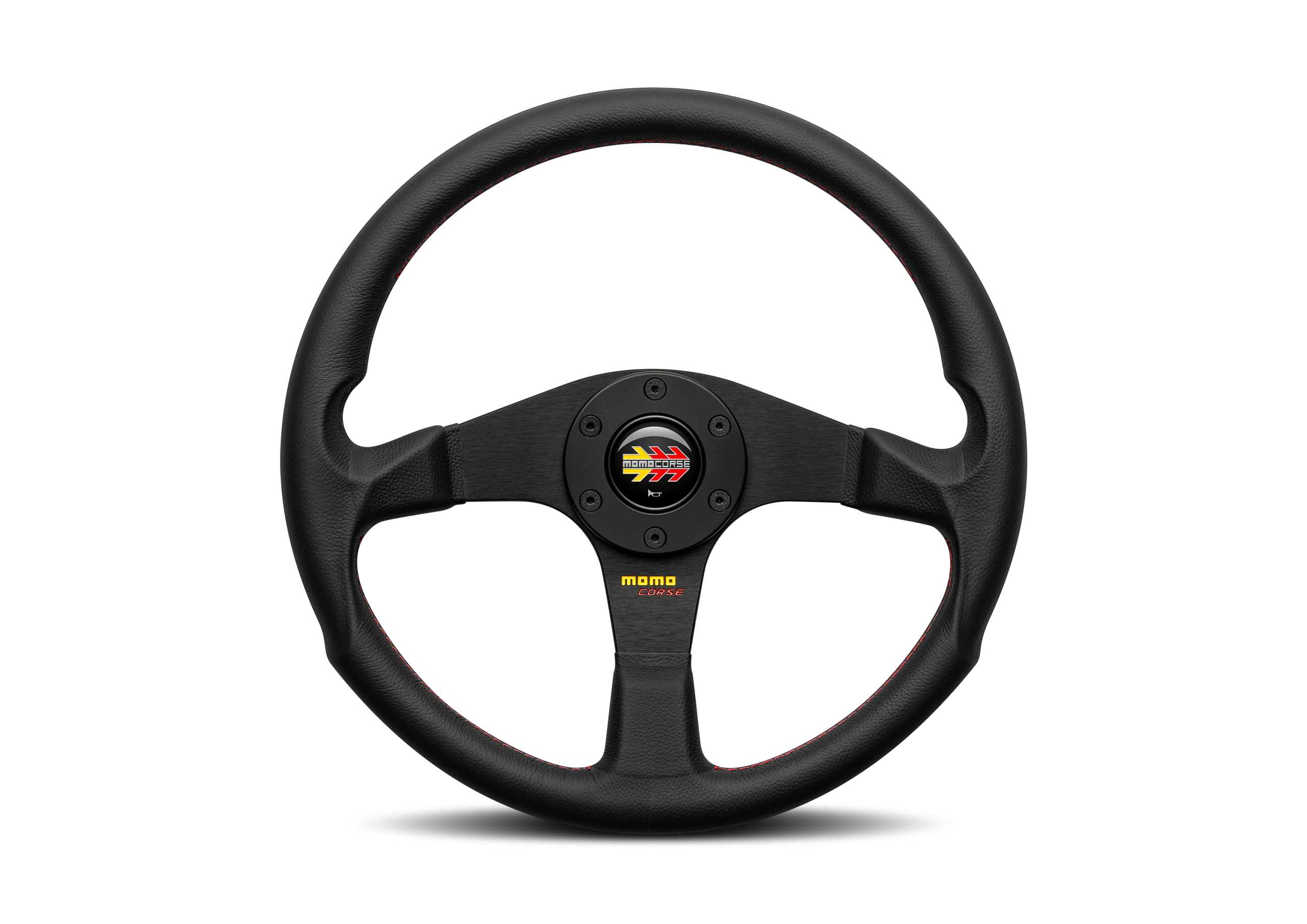 MOMO Corse 2.0 Black Leather 350mm Steering Wheel