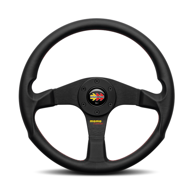 MOMO Corse 2.0 Black Leather 350mm Steering Wheel