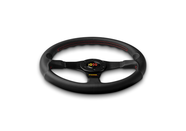 MOMO Corse 2.0 Black Leather 350mm Steering Wheel