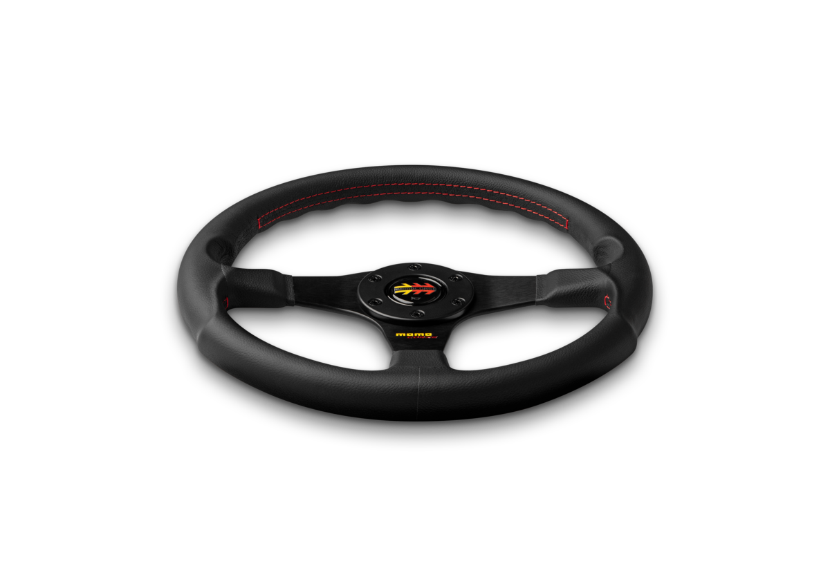 MOMO Corse 2.0 Black Leather 350mm Steering Wheel