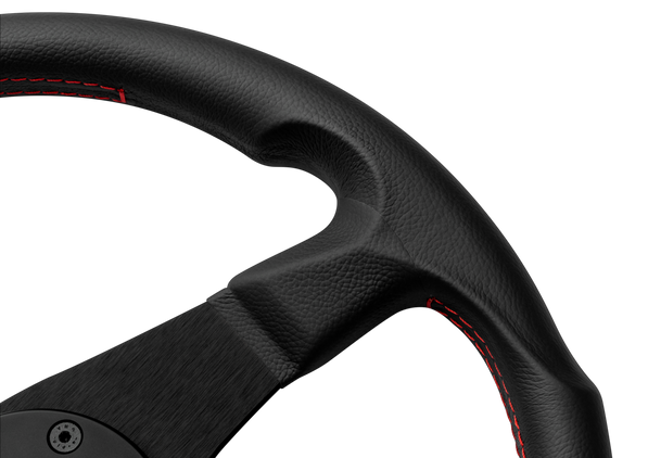 MOMO Corse 2.0 Black Leather 350mm Steering Wheel