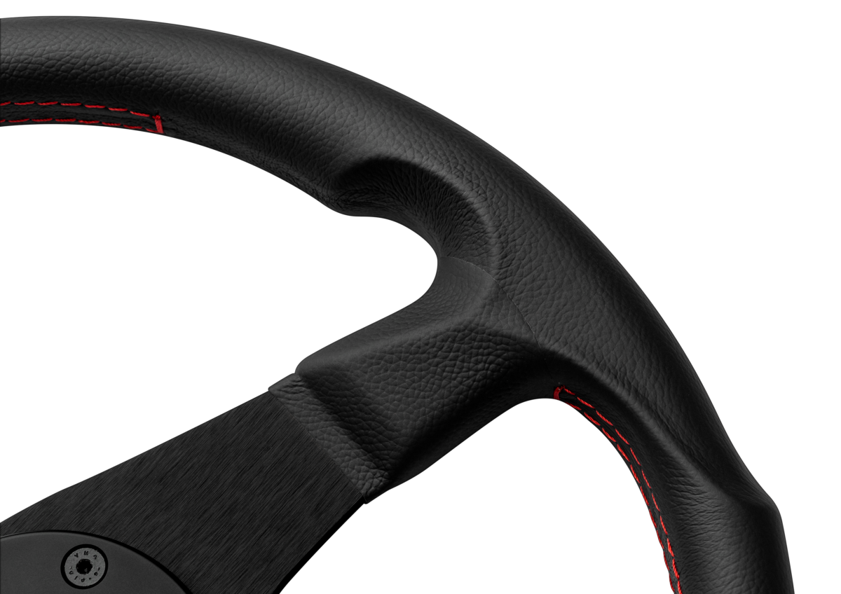 MOMO Corse 2.0 Black Leather 350mm Steering Wheel
