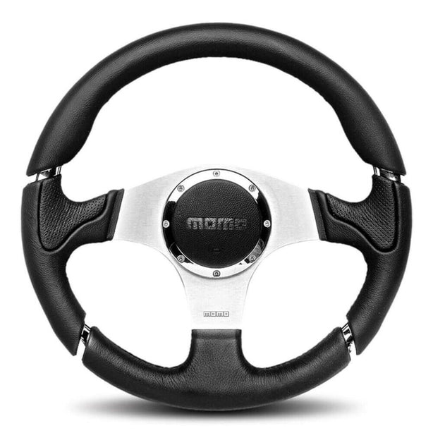 MOMO Millenium Sport Leather 350mm Steering Wheel