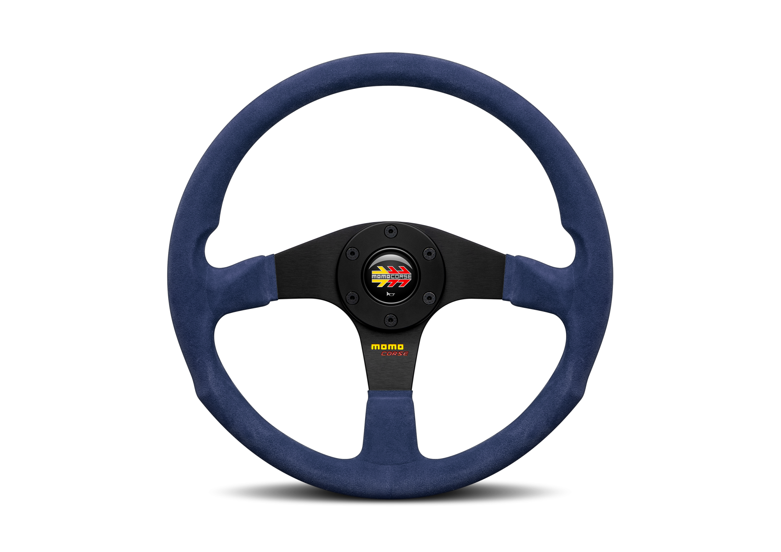 MOMO Corse 2.0 Blue Suede 350mm Steering Wheel