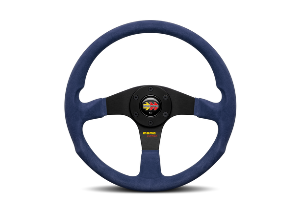 MOMO Corse 2.0 Blue Suede 350mm Steering Wheel