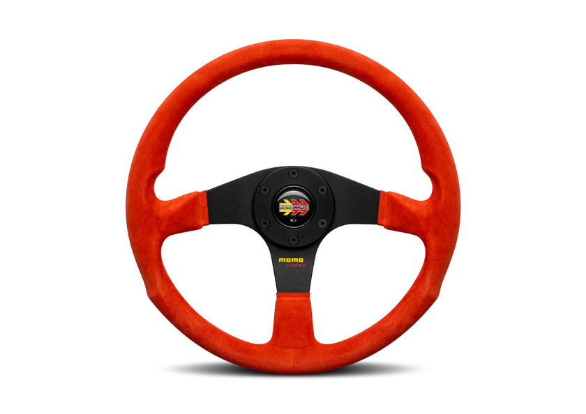 MOMO Corse 2.0 Red Suede 350mm Steering Wheel