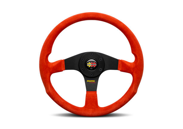 MOMO Corse 2.0 Red Suede 350mm Steering Wheel