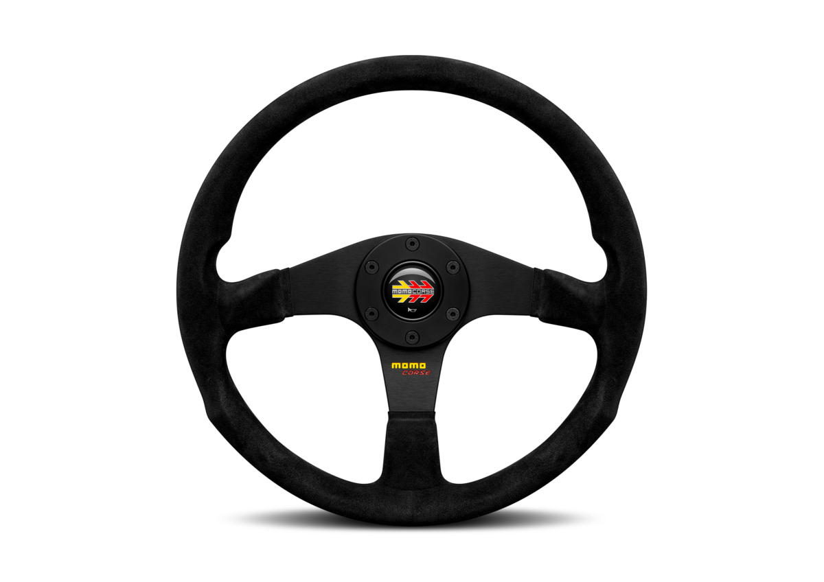 MOMO Corse 2.0 Black Suede 350mm Steering Wheel