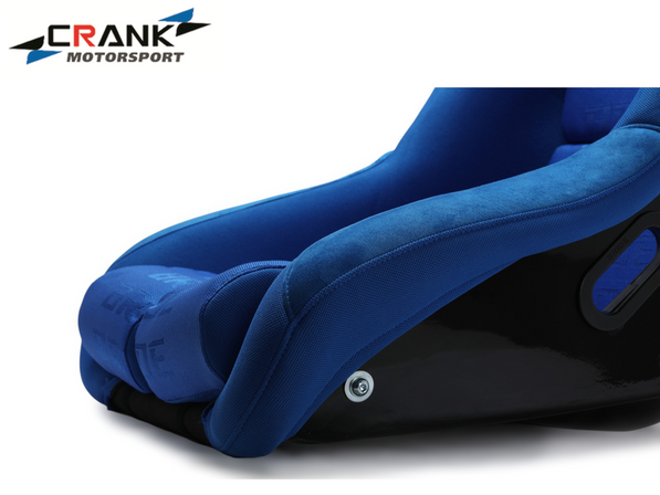 Crank Motorsports ADR APPROVED VIOS II Fixed Back Bride Seat Blue