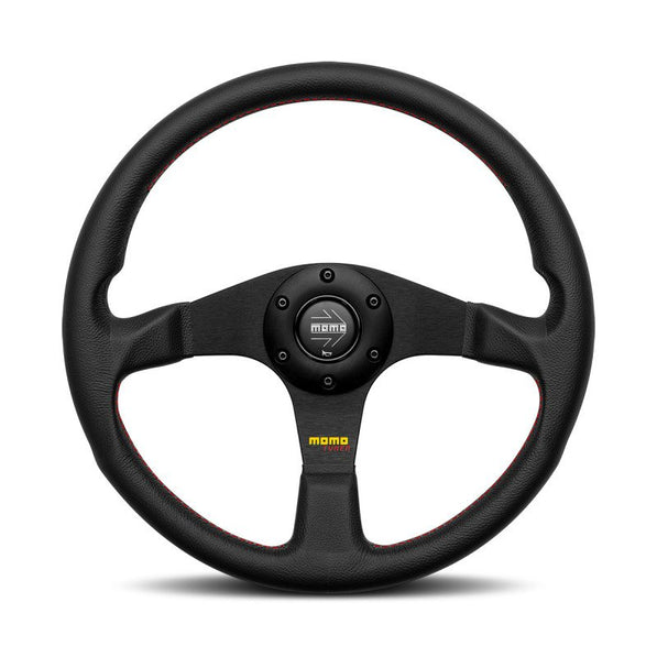 MOMO Tuner Black Leather 350mm Steering Wheel