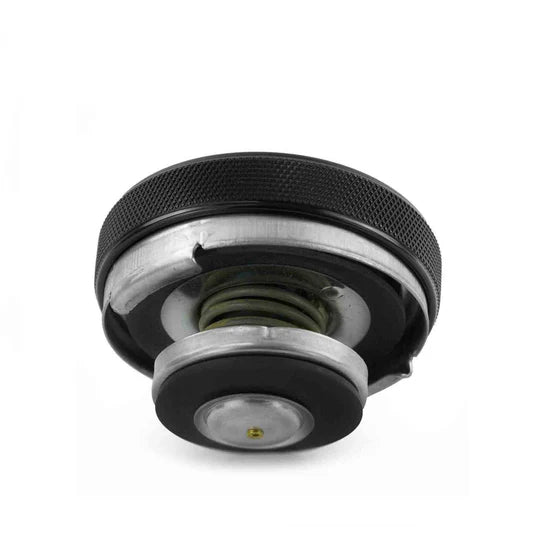 PWR Universal Billet Radiator Cap Billet Radiator Cap 16psi Black Anodized Finish