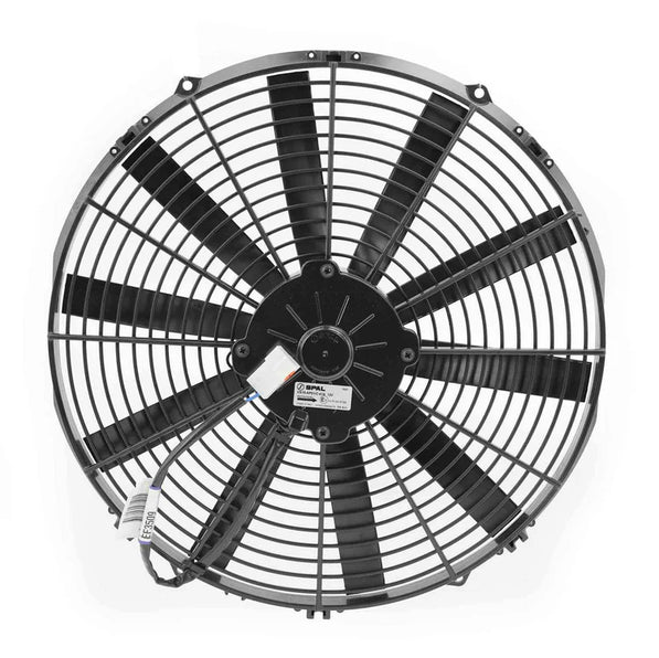 SPAL Universal Fan 16" Fan Straight Blade Pull 12V (1469CFM) (62mm Deep)
