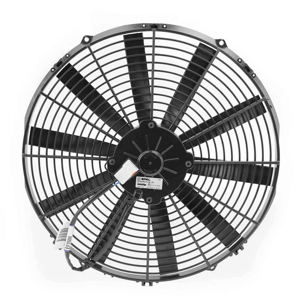 SPAL Universal Fan 16" Fan Straight Blade Pull 12V (1469CFM) (62mm Deep)