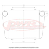 PWR - Mazda RX2 - RX5 12AT / 13BT Rotary 1970-1981) 68mm Intercooler