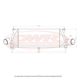 PWR Suits Nissan Skyline R32 GTR / R33 GTR (1989-1998) 81mm Intercooler