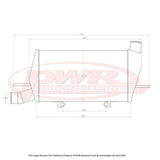 PWR - Mitsubishi EVO 10 (2007-2016) 68mm Intercooler