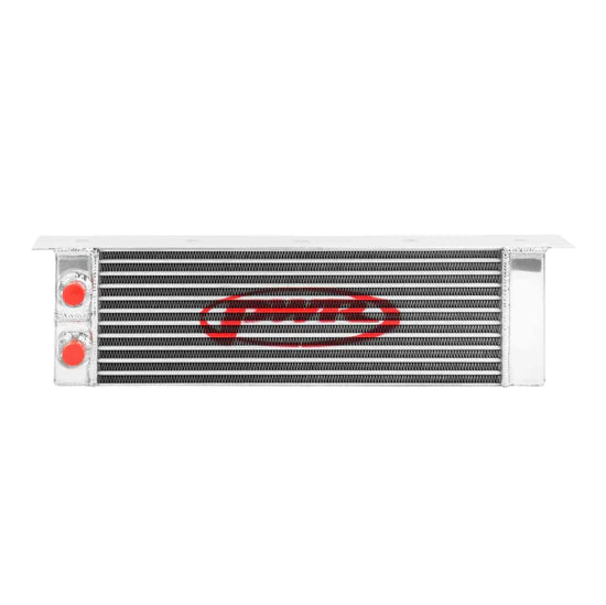 PWR - Mazda RX2 - RX7 Series 1-3, 12A & 13B (1970-1985) Extruded Tube 10 Row Engine Oil Cooler