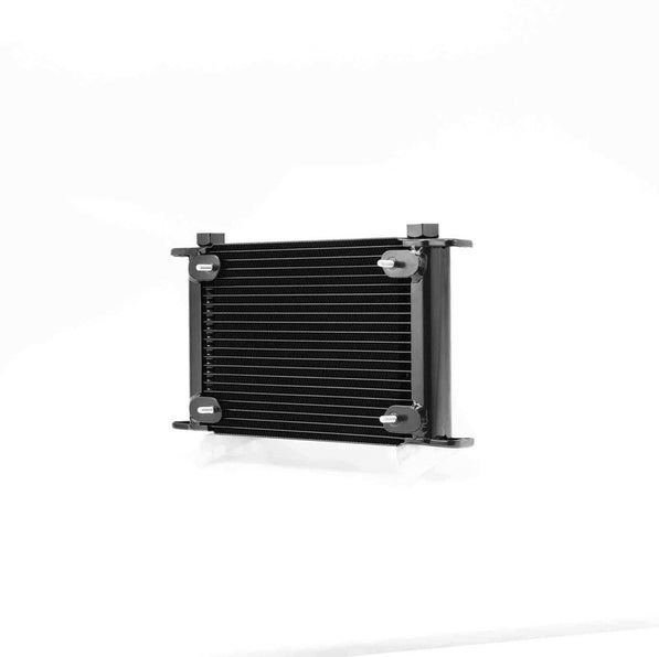 PWR Engine Oil Cooler - Plate & Fin 280 x 189 x 37mm (21 Row) with 9