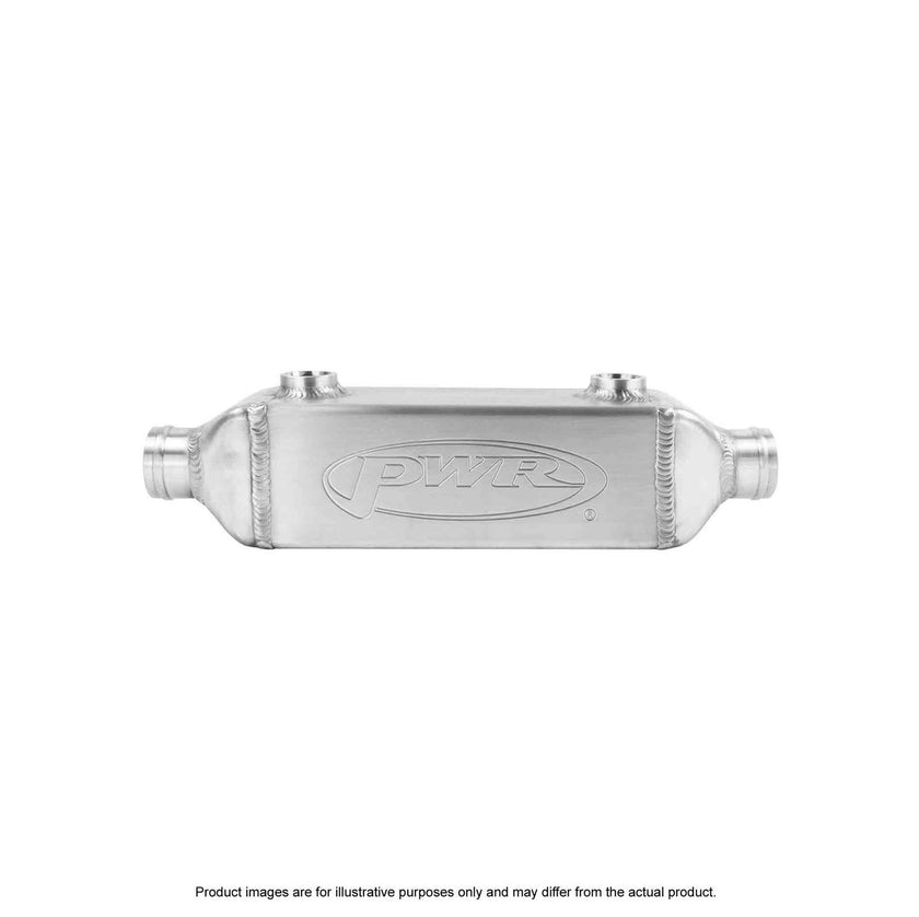 PWR In-Line Engine Oil Coolers - 3" x 8" - 35mm