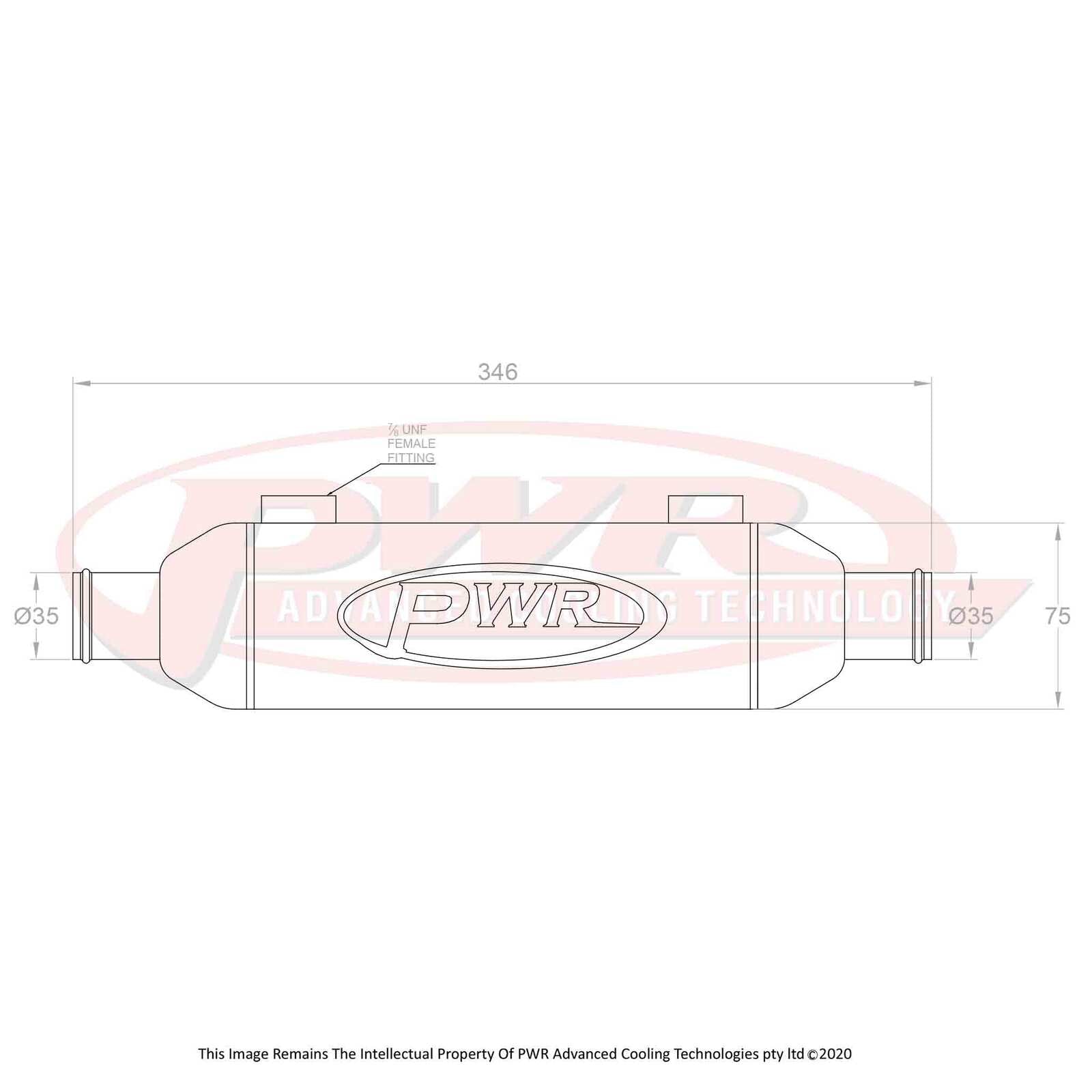 PWR In-Line Engine Oil Coolers - 3