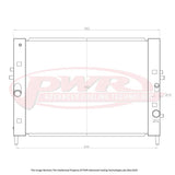 PWR - Suits Mazda MX5 NC (2005-2013) 32mm Radiator