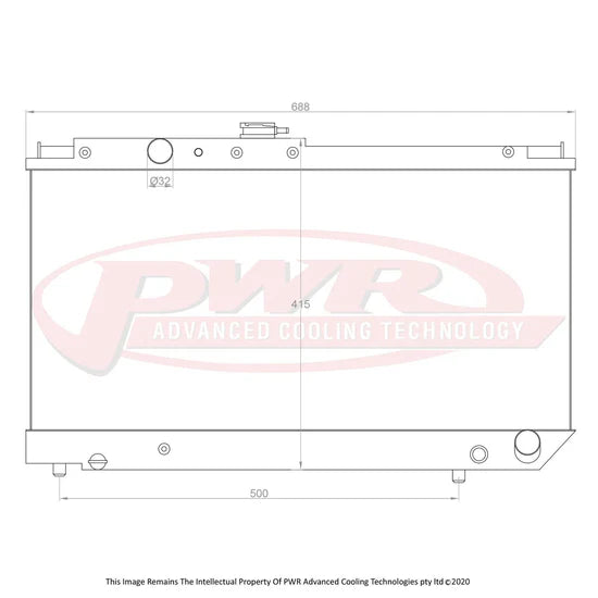 PWR - Suits Toyota Celica GT4 (1896-1992) 42mm Radiator
