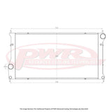 PWR - Suits Subaru BRZ / Toyota GT86 (2012+) 26mm Closemesh Radiator