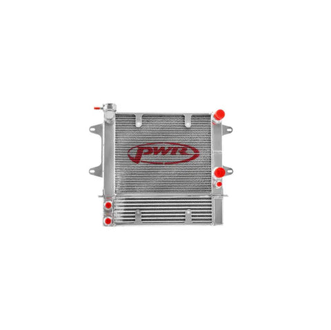 PWR - Mazda R100 (1967-1971) 55mm Radiator / Oil Cooler Kit With 16" SPAL Fan Mounts