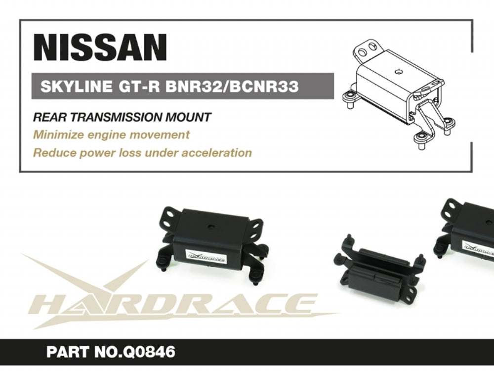 HARDRACE NISSAN SKYLINE R32/R33 GTR 5 SPEED TRANSMISSION GEARBOX MOUNT