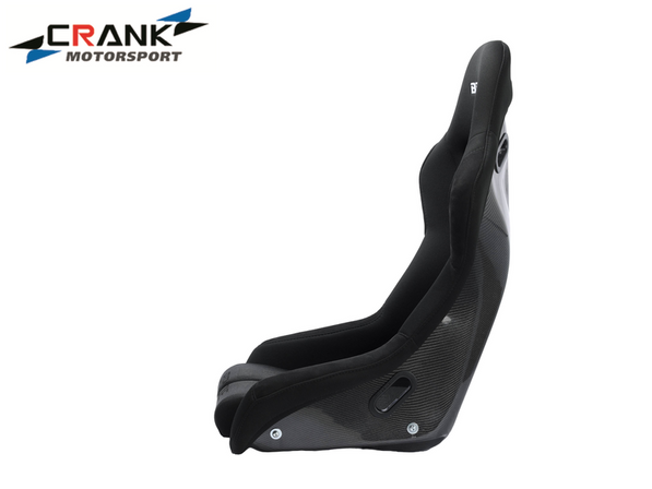Crank Motorsports ADR APPROVED VIOS II Fixed Back Bride Seats Black