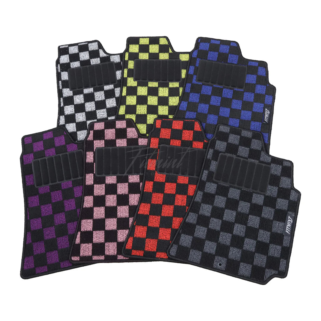 JZA80 Supra Checker Floor Mats! (RHD)