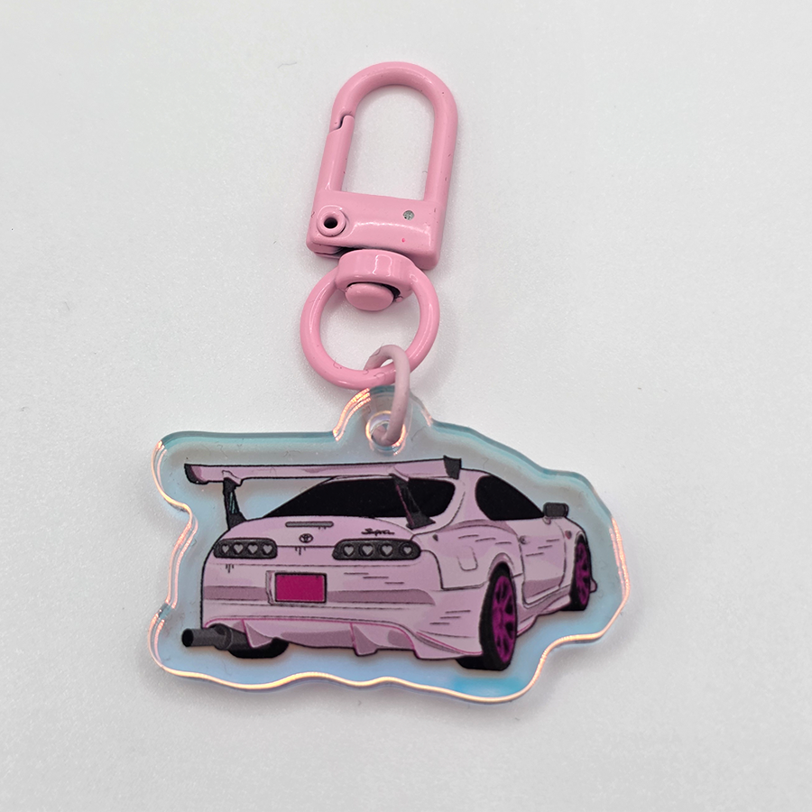 Custom Importz Mk4 Supra keyring