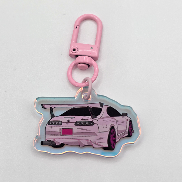 Custom Importz Mk4 Supra keyring
