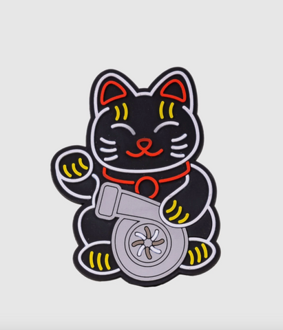 Black Kitty Magnet