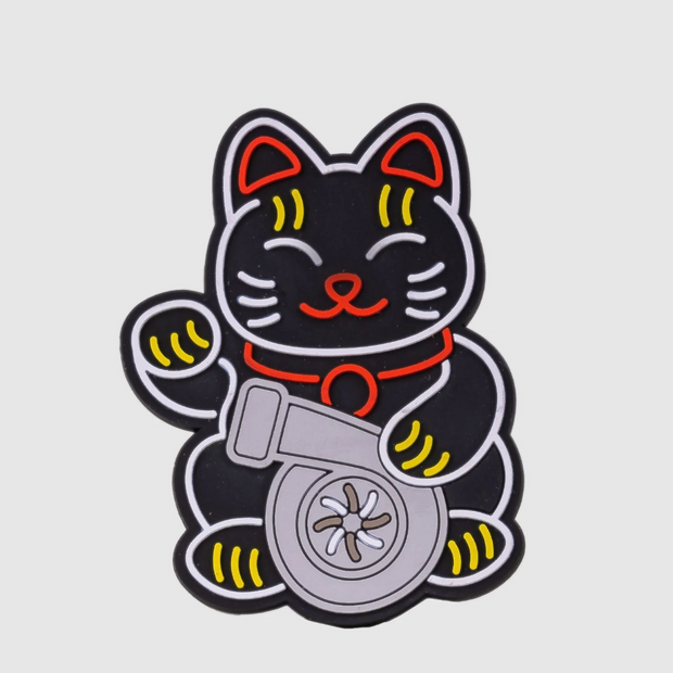 Black Kitty Magnet